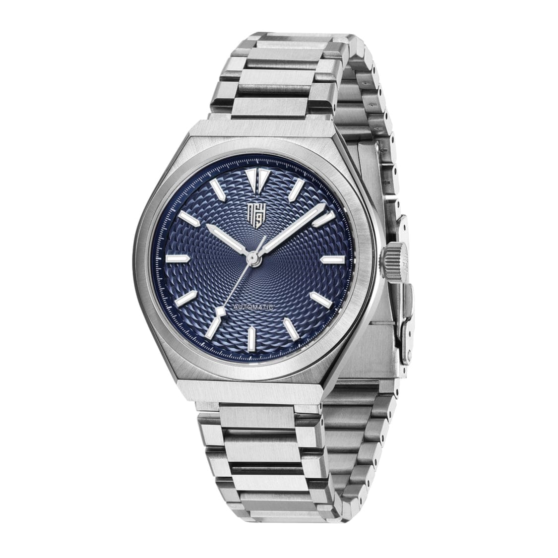 Successor 2- Stainless Steel/Midnight Blue Dial - Nine Four Watches
